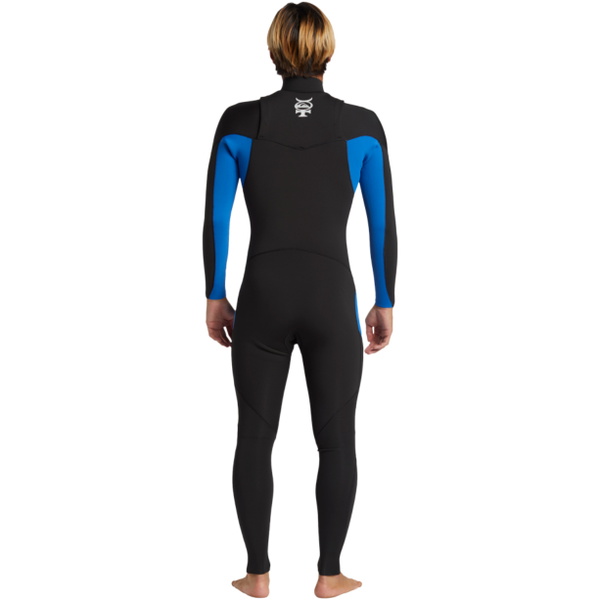 2026 Quiksilver Mens Mercury 3/2mm Chest Zip Wetsuit AQYW103117 - Olympian Blue